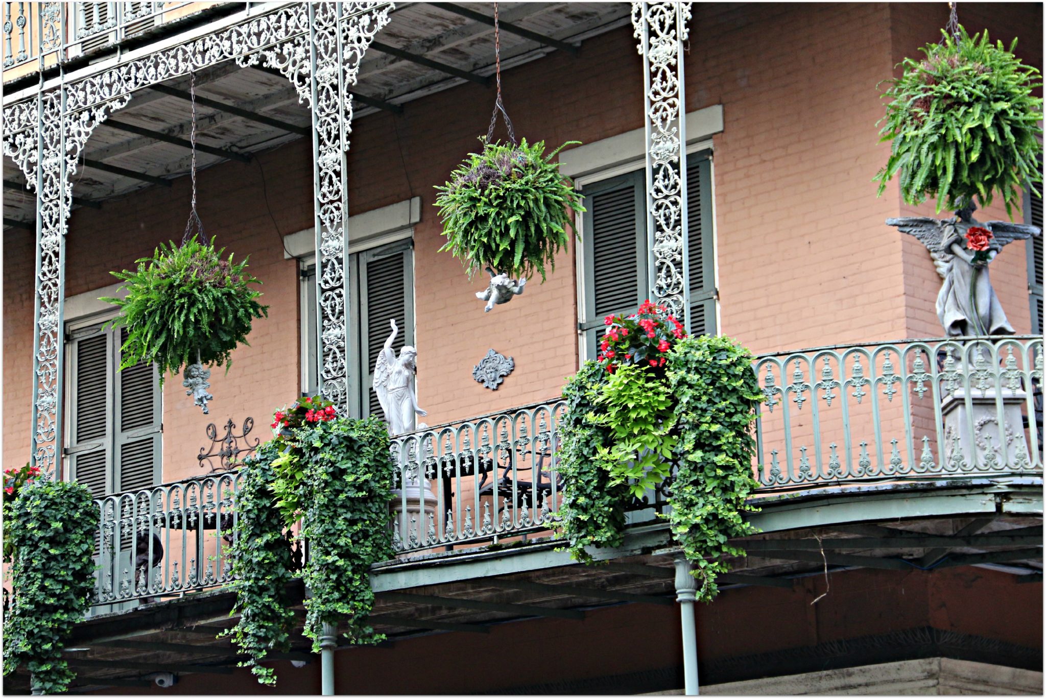 Balconies on Royal Street